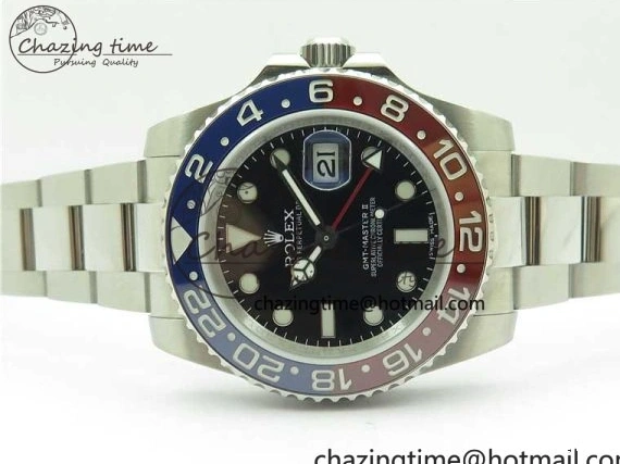 0412 GMT Master II 126710 BLRO 904L SS MIF 1:1 Best Edition on Oyster Bracelet SA3186 CHS Cozy 2553